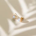 Una Big Studs Küpe, 925 ayar gümüşten üretilmiş cesur ve modern bir tasarıma sahiptir.